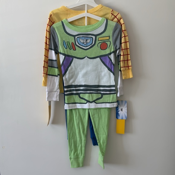 Disney Toy Story 2 piece Pajama Set SZ 3T NWT - Picture 2 of 4